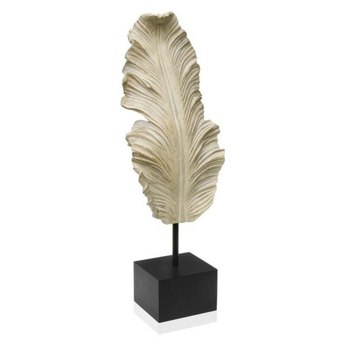 Statua Decorativa Versa Nero 8 x 56 x 18 cm